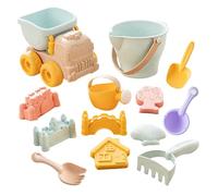Générique Jouets De Plage | Coffret Amusant avec pelles et véhicule Transport | Jouets De Sable De Plage pour - pour Jardin Aire De Jeux Rivière Et Lac Parc Garderie