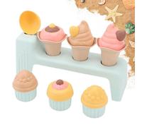 Générique Jouets de Plage pour - moules à Glace, Seau et truelle,Jeu de Construction de château de Sable,pour arrière-Cour, Aire de Jeux, Bord de mer, côté Piscine, Rive de lac, Berge, Jardin