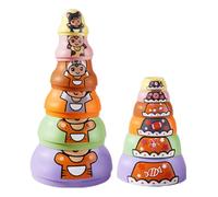 Générique Jouets De Russe | s Empilables À Motifs Animaux | Jouets De Nidification Russes Dinosaures Résistants Aux Chocs Et À La Chaleur, pour Garçons Et Filles, Cadeau Créatif Et Ensemble