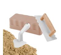 Générique Jouets de Sable, Jouets pour | Jeux de Plage légers, activité éducative Estivale, modèle de Brique de Pelle Multifonctionnel pour Le Jeu de Voyage en Famille par la Piscine