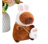Générique Jouets en Peluche | Compagnon De Nuit Décoratif - Peluche Capybara Réaliste - pour Adolescents Filles Garçons Amis Canapé Lit Siège Auto Bureau Maison Voyage