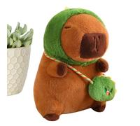 Générique Jouets en Peluche d'animaux - Compagnon Doux pour la Nuit et Le Sommeil,Peluche Capybara Réaliste,pour Ados Amis Garçons Filles Camarades Canapé Lit Bureau Siège Auto Maison Dortoir Voyage
