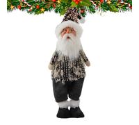 Générique Jouets en Peluche De Noël - Décoration Adorable Debout - Figurines De Noël - pour La Fête L'Intérieur l'hiver Le Bureau Les Vacances Le Dessus De Table La Cheminée La