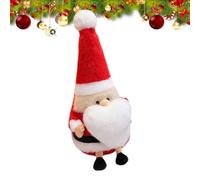 Générique Jouets en Peluche De Noël - Père Noël Décoration Sapin De,Peluche De Compagnie,pour Adultes Collectionneurs Heure du Coucher Voyage Chambre Canapé Lit