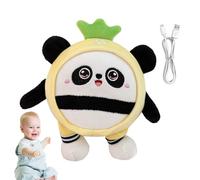 Générique Jouets en Peluche pour Chien,Jeu Grinçant USB - Jouet Balle Crépitante Mobile,pour Mode De Vie Maison Exercice Détente Lien Jeu Extérieur Intérieur Éducation