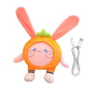 Générique Jouets en Peluche pour Chiens - Jeu Grinçant USB,Jouet Interactif Balle Bondissante pour Animaux - pour Mode De Vie Maison Exercice Détente Lien Jeu Extérieur Intérieur Éducation