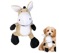 Générique Jouets en Peluche pour Chiens Mâcheurs Agressifs,Peluche avec Son crissant - Jouet Interactif avec Bruit pour Chiens Puissants Mâcheurs Anti-Ennui