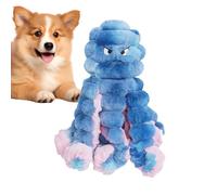 Générique Jouets interactifs canins - Peluche Pieuvre avec grelot, idéal pour rapporter,Jouet à Tirer pour Chien | pour Plage Jardin Cour Extérieur Intérieur Parc Promenade