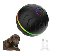 Générique Jouets interactifs en Mouvement pour Chiens, Balle roulante Active pour Chiens, Balles automatiques pour, Lanceur de Balle Rechargeable USB pour, Jouets d'enrichissement pour, Fou