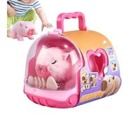 Générique Jouets Interactifs pour Animaux | Marchante avec Son Et Lumière - Jouets en Peluche Mignons Capybara avec Son Et Lumière | pour Jeunes Filles Garçons Maison Salle De Jeux Maternelle Voyage