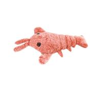 Générique Jouets Interactifs pour Chiens - Jouets pour Chien en Forme de Homard - Peluche Automatique D'enrichissement pour Dentition Et Jeu Contre L'ennui des Chats Et Chasse