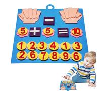 Générique Jouets - Manipulations Mathématiques Préscolaires | Cartes De Comptage De Doigts, Matériel D'apprentissage De La Maternelle Pour Les Tout-petits, Éducation Précoce