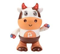 Générique Jouets Musicaux Bébé Vache,Robots À Bascule Qui Chantent Et Dansent des Animaux - Robots Marcheurs De Développement Éducatif pour Nourrissons,