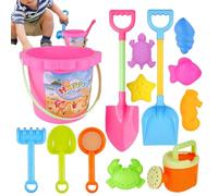 Générique Jouets Plage, Activités Amusantes Et Interactives Bac À Sable, Coffret Jeux De Sable, pour Jouer en Extérieur, dans Le Jardin, Au Parc, À La Piscine, Pendant Les Vacances D'Été Et Voyage