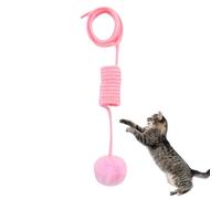 Générique Jouets pour Chat autonomes, Jouet Teaser pour Chat - Jouet à Ficelle rétractable pour, Balle Interactive pour,Jouets d'exercice pour, interactif en Peluche pour Chaton de compagni