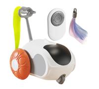 Générique Jouets pour Chats Télécommandés - Jouet D'Excitation Électrique Rechargeable - Jeu pour Chats d'Intérieur | pour Chaton et Animal d'Intérieur, Jeu, Exercice et Lutte Contre l'Ennui à