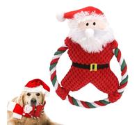 Générique Jouets pour Chien Qui Couine | Jouets De Noël Saint Nicolas pour Chien | Peluche À Mâcher Mignonne pour Petit Et Moyen | Jeu en Extérieur Et pour Animal Âgé