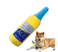 Générique Jouets pour Chien Qui Couinent | Jeu en Forme de Bouteille de Vin,Doudou à Mâchouiller pour Chiot - pour Stimulation Mentale Chiot Et Activité Physique Renforcement Caisse
