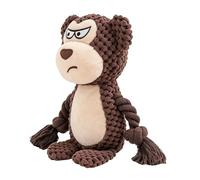 Générique Jouets pour Chien Qui Couinent,Peluche grinçante Interactive à mâcher Animal,Corde à mâcher pour Chien - Entraînement Famille Amis Voyage Plage Piscine Jardin Maison Intérieur