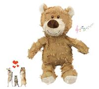 Générique Jouets pour Chiens Indestructibles Et Robustes en Forme d'ours, 2026 Nouveaux Jouets pour Chiens Indestructibles Améliorés pour Les Occuper, Jouet en Peluche pour Chiots (#02,Moyen)