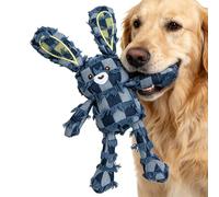 Générique Jouets pour Chiens Qui Couinent,Lapin Doux Accessoires Interactifs pour Animaux | Jouets pour Chiens Qui Mordillent avec Force,pour Petites Moyennes Et Grandes Races