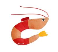 Générique Jouets pour D'intérieur - Peluches Réalistes en Forme De Crevette, Compagnons pour Qui S'ennuient, pour La Salle D'étude, Le Salon, La Chambre, Le Parc, Voyages, pour Qui