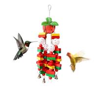 Générique Jouets pour Oiseaux - Jouets À Mâcher pour Perruches,Accessoires pour Perruches afin De Broyer Le Bec Et Grimper en Intérieur Extérieur pour Gris d'Afrique Calopsitte Cacatoès