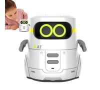 Générique Jouets Robots RC - ABS 11x10x11,5 Cm Grand Robot RC Interactif Programmable avec Commande Vocale | Ŕobot pour À Commande Vocale avec Capteur Tactile, Jouet Éducatif Mignon pour Filles