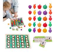 Générique Jouets Sensoriels De Tri des Couleurs | Puzzle Éducatif Interactif | Jouets Éducatifs de Jeu d'Imitation Interactif,pour Famille Maison Salle De Classe Voyage Camping Fête d'anniversaire