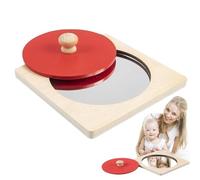 Générique Jouets Sensoriels pour | Jouets Interactifs en Bois avec Un Miroir - Anti-Stress Sensoriels - pour Les Garçons, Les Fêtes, la Salle de Classe, Les Bas de Noël, Pâques, Le Voyage et l'Avion