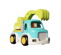 Générique Jouets Véhicules De Chantier,Voiture Jouet Éducative avec Excavatrice Et Transporteur - Véhicules À Rétraction | pour Garçons Et Filles Tout-Petits Cadeau D Anniversaire