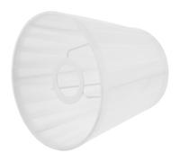 Générique -jour des Yeux Lumière Vive pour Lampe de Table en Tissu Plissé Blanc Installation Facile, Adapté pour Chambre et Salon