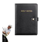 Générique Journal de Golf Portable - Carnet de Notes de Jeu, carnet de Scores de Parcours, Suivi des Trous | Accessoire pour entraînement, Green et compétition