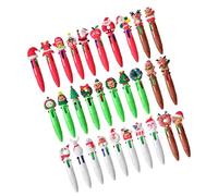 Générique Joy Writer - Christmas Pens for Kids, Practical School Supplies, Holiday Party Favor Pens, Cute Character Prints, Comfortable Writing Tool, Classroom Supplies, Mixed Colors Set