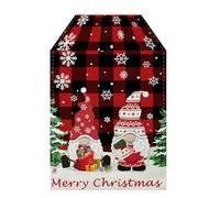 Générique Joyeux Noël Thème Joyeux Drapeau de Table Fond Accessoires de Photographie Décoratifs d'Intérieur (183X33cm)