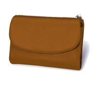 Générique Joyfullygo Wallet, Joyfullygo Unisex Pebble Leather Wallet, with Credit Card Holder, Waterproof Large and Capacity (Brown)