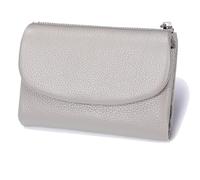 Générique Joyfullygo Wallet, Joyfullygo Unisex Pebble Leather Wallet, with Credit Card Holder, Waterproof Large and Capacity (Dark Gray)