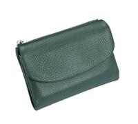 Générique Joyfullygo Wallet Unisex Pebble Leather Wallet Relevantk Womens Soft Small with RFID Anti-Theft Protection Waterproof and Large Capacity (Linen Blue) (Lake Blue)