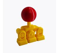 Générique Joystick pour Clavier imprimé en 3D, Modification des Touches directionnelles à 4 Directions pour claviers mécaniques, contrôleur de Touches fléchées Facile à Installer (Jaune)