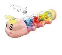 Générique Juguete de Oruga Para gatear Con Luz y música, juguete Para el Tiempo boca abajo Con diseño de Oruga, juguetes interactivos Brillantes Para gatear Con sonido, aprendizaje de Regalos (#A)