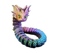 Générique Juguete Serpiente 3D Articulada - Reptil Flexible Realista | Mascota de Escritorio Para Niños y Adultos, Decoración Del Hogar, Oficina, Vehículo, Regalo