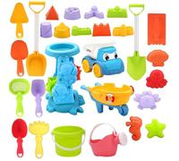 Générique Juguetes | 30 Piezas Para Exploración Divertida, Construcción, Juego Y Herramienta Excavadora - Juguetes De Para Playa, Piscina Agua Natación Buceo Verano Vacaciones Familia Niños Aire Li