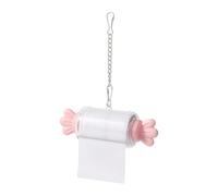 Générique Juguetes Para Periquitos Accesorio - Interactivo De Ave | Juguete con Papel Rodante para Loros para Juegos, Alimentación, Trituración, Interiores y Exteriores, Cacatúas Ninfas y