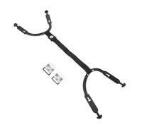 Générique Jugulaire Élastique Noire de Remplacement pour Casque de Hockey sur Glace en Pom, Facile à Installer Respirabilité, Accessoire pour Sports de Hockey