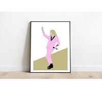 Générique Julien Doré - Affiche minimaliste - Poster - Impression (11 * 15cm)