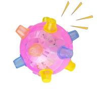 Générique Jumping Activation Ball for Dogs, 2025 Pet Rolling Ball Toy, 4.72x4.72 in Interactive Simulation with Lights & Music, Dancing Toy Ideal for Indoor & Outdoor Entertainment