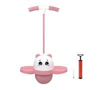 Générique Jumping Ball with Handle - Panda Animal Hoper Ball, Non Skid Inflatable Bouncing Toy | Children Boys Girls Birthday New Year, Indoor Outdoor Play Activity, Balance Coordination