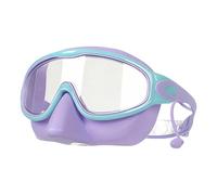 Générique Junior No-Leak Swimming Eye Protection - Soft Silicone Comfort Seal, Prevents Water Entry Clear Vision Quick | Adjust Side Buckle For Kids, Includes Secure Wide Head Strap