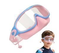 Générique Junior No-Leak Swimming Eye Protection - Soft Silicone Comfort Seal, Prevents Water Entry Clear Vision Quick | Adjust Side Buckle For Kids, Includes Secure Wide Head Strap