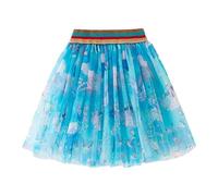 Générique Jupe Courte Enfant - Mini-Jupe Style Tutu Robe Courte, Tulle Motifs Cartoons, Taille Élastique Léger Respirant, pour Le Carnaval Danse & Fêtes, Style Enjoué Féminin